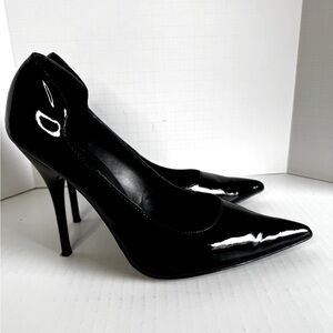 ALDO Sexy Black Patent Pumps, sz 10